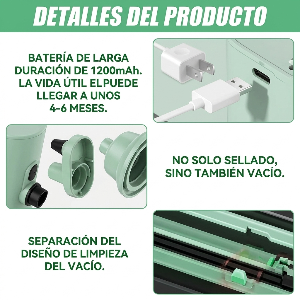 Mini selladora al vacío SMART
