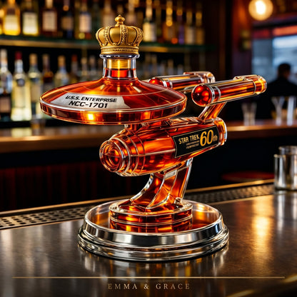 60th Anniversary USS Enterprise - Whisky Decanter